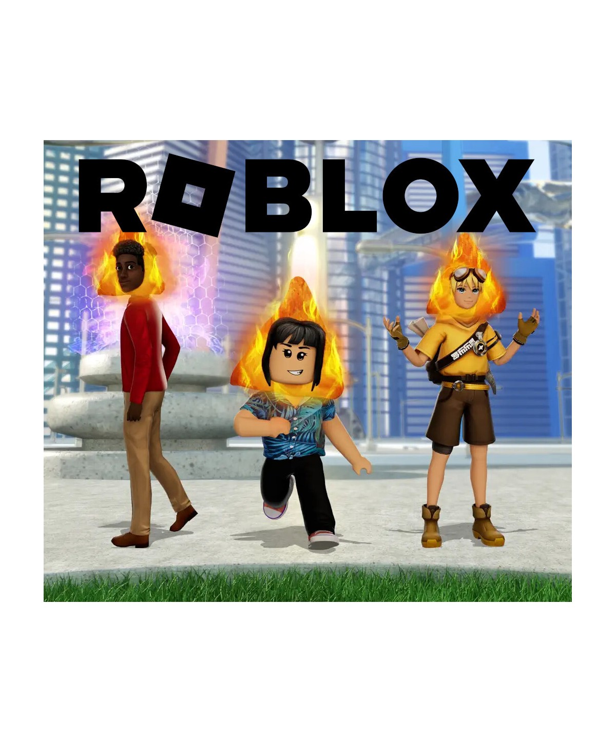 Roblox - Flaming Hot Chip Head DLC Key GLOBAL